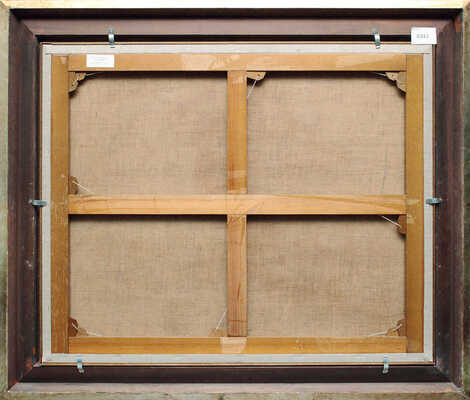 Бялыницкий-Бируля Витольд Каэтанович. Зимний пейзаж с рекой 